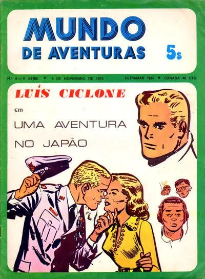 Cover of Luis Ciclone em Uma Aventura no Japao