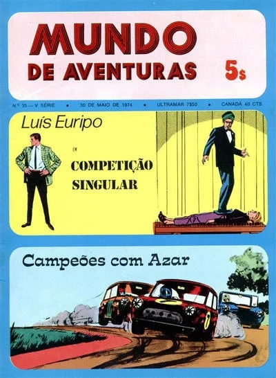 Cover of Luis Euripo em Competicao Singular ; Campeoes com Azar