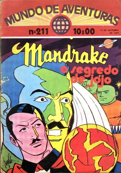 Cover of Mandrake o segredo de jojo