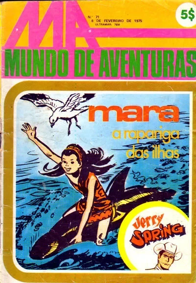 Cover of Mara a rapariga das ilhas ; Jerry Spring