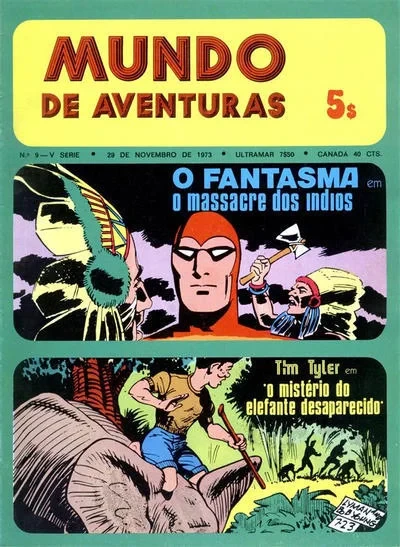 Cover of O Fantasma ; Tim Tyler