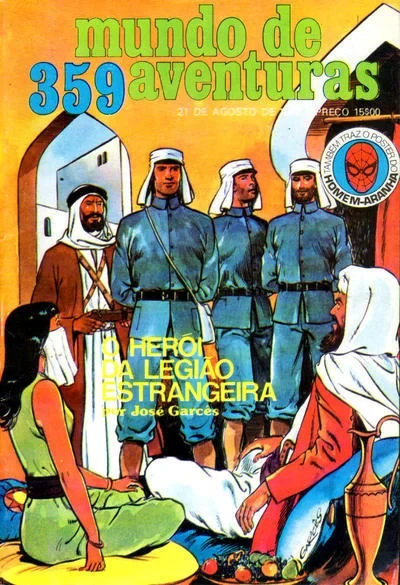 Cover of O Hero da Legiao Estrangeira