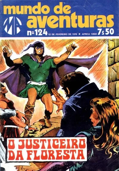 Cover of O Justiceiro da Floresta