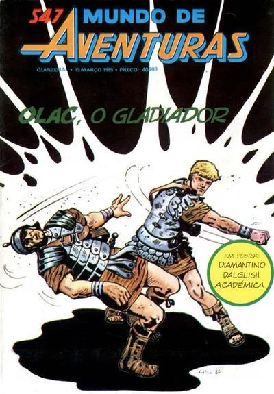 Cover of Olac, O Gladiador