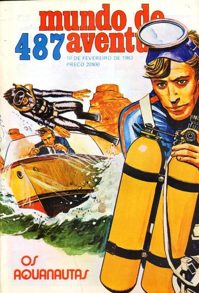 Cover of Os Aquanautas