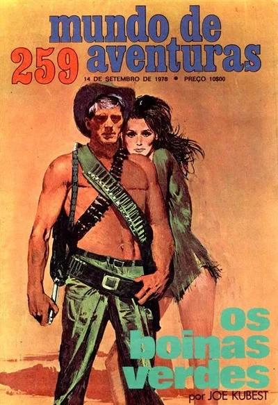 Cover of os boinas verdes