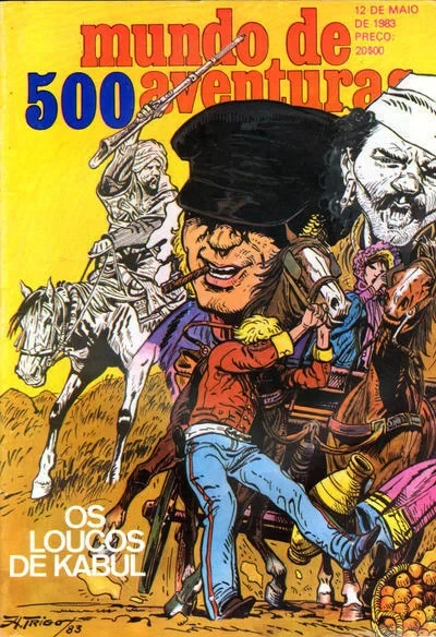 Cover of Os Loucos de Kabul