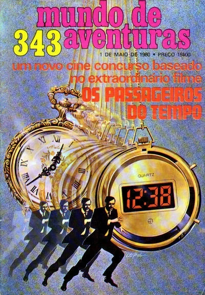 Cover of Os Passageiros do Tempo