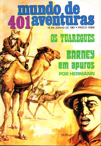 Cover of Os Tuaregues ; Barney em apuros