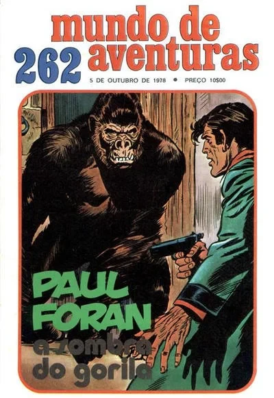 Cover of Paul Foran a rombra do gorila