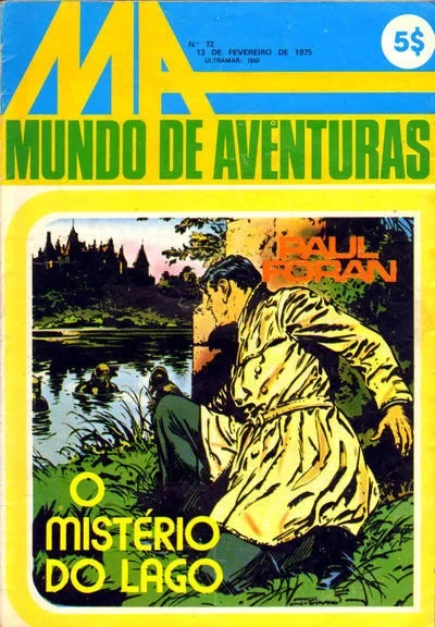 Cover of Paul Foran O Misterio do lago