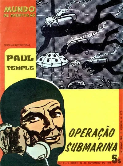 Cover of Paul Temple Operacao Submarina