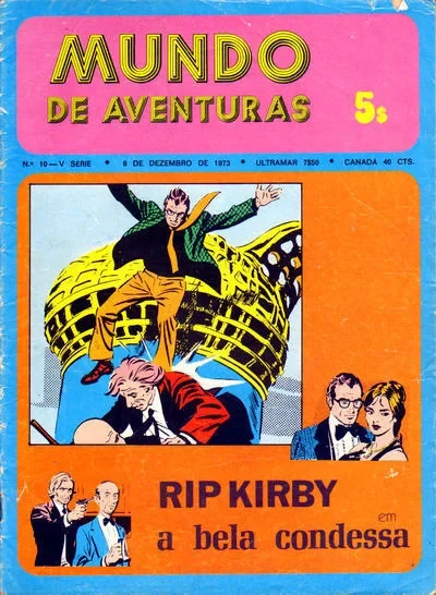 Cover of Rip Kirby a bela condessa