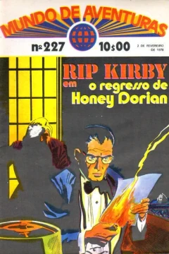 Rip Kirby em o regresso de Honey Dorlan