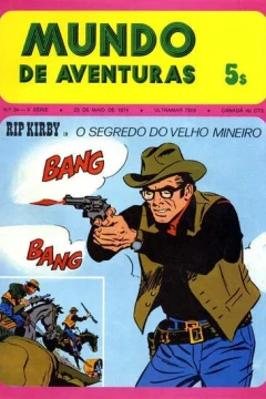 Rip Kirby em O Segredo do Velho Mineiro