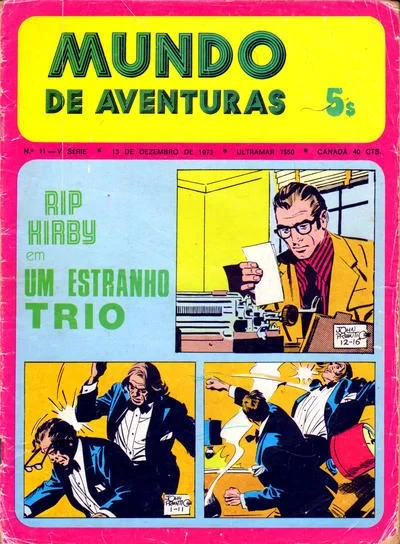 Cover of Rip Kirby em Um Estranho Trio
