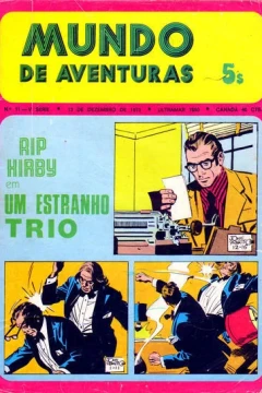 Rip Kirby em Um Estranho Trio