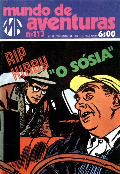 Cover of Rip Kirby "O Sosia"