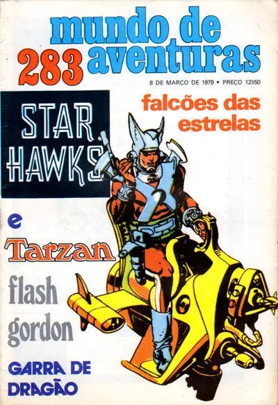 Cover of Star Hawks e Tarzan, Flash Gordon, Garra de Dragao