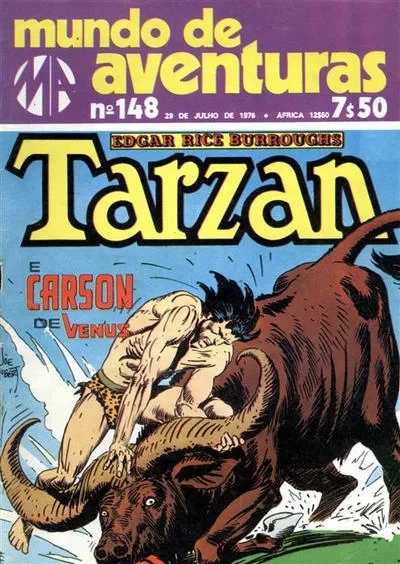 Cover of Tarzan e Carson de Venus