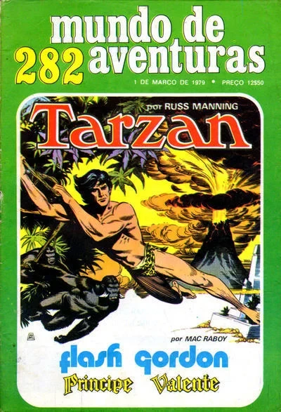 Cover of Tarzan ; Flash Gordon ; Principe Valente