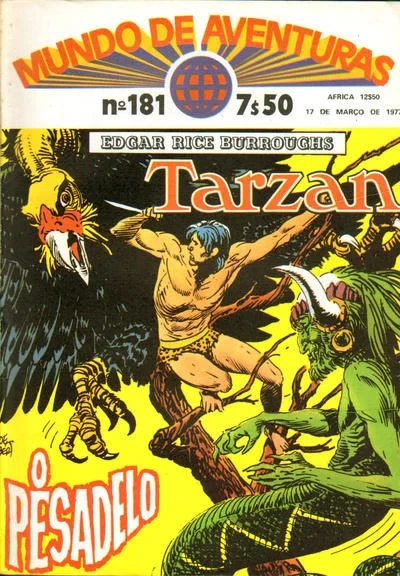 Cover of Tarzan O Pesadelo