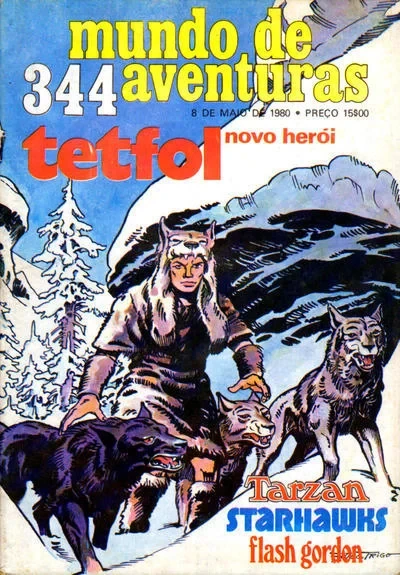 Cover of tetfol ; Tarzan ; Starhawks ; Flash Gordon