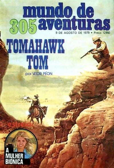 Cover of Tomahawk Tom ; A Mulher Bionica