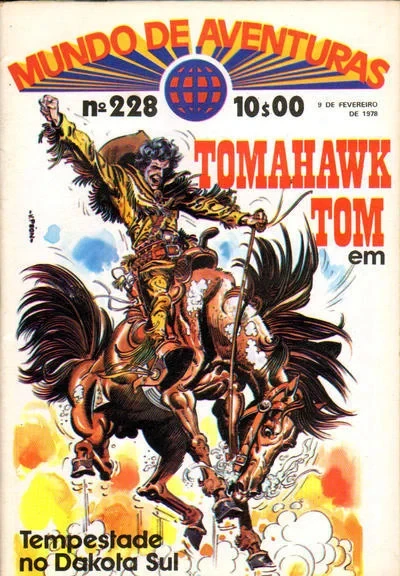 Cover of Tomahawk Tom em Tempestade no Dakota Sul