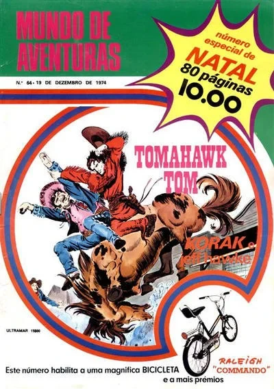 Cover of Tomahawk Tom ; Korak ; Jeff Hawke