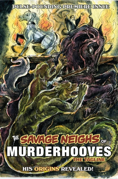 Cover of The Savage Neighs of Murderhooves