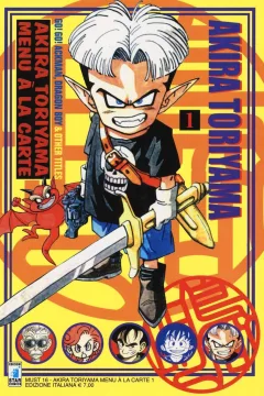 Akita Toriyama menu à la carte 1