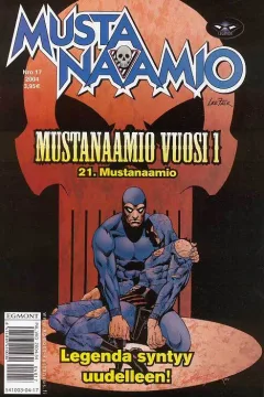 21. Mustanaamio
