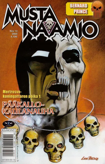 Cover of Merirosvokuningattaren poika 1: Pääkallokaulanauha