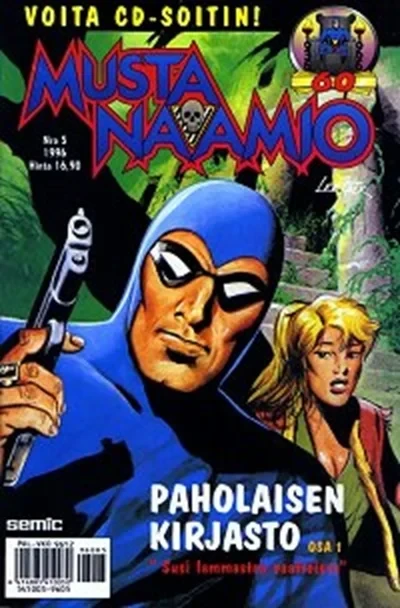 Cover of Paholaisen kirjasto, osa 1: Susi lammasten vaatteissa