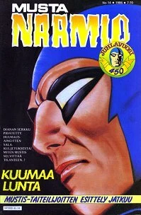 Cover of Kuumaa lunta ; Mustanaamio historiaa
