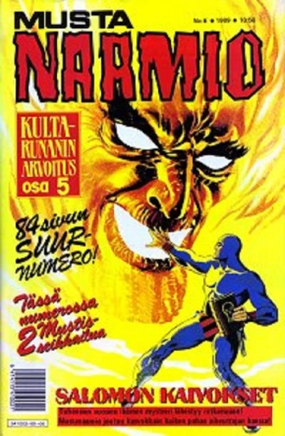 Cover of Kulta-Runanin arvoitus, osa 5: Salomon kaivokset