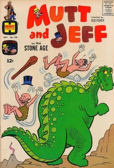 Cover of Mutt and Jeff in the Stone Age