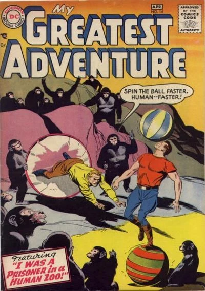 Cover of I Was a Prisoner in a Human Zoo!