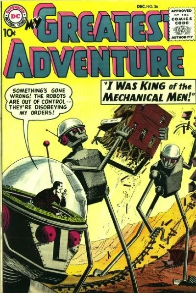 Cover of I Was King of the Mechanical Men