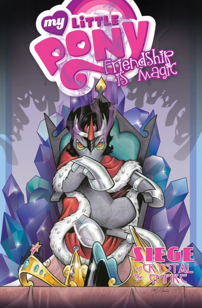 Cover of Volume 9: Siege of the Crystal Empire