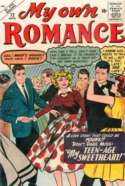 Cover of My Teen Age Sweetheart!