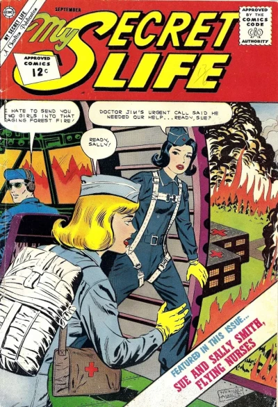Cover of Fire Storm: Sue and Sally Smith Flying Nurses