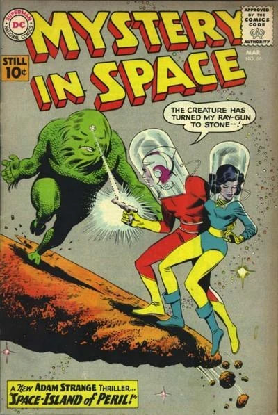 Cover of Mystery in Space