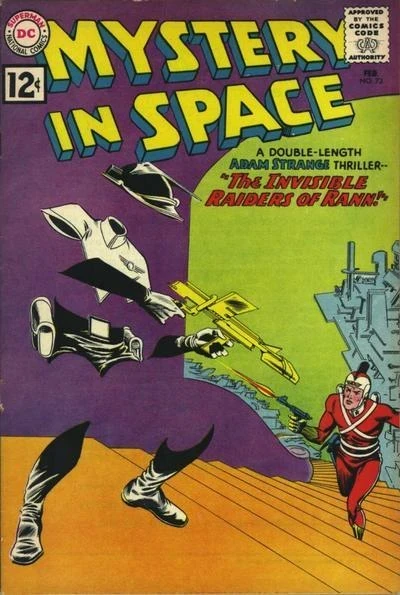 Cover of Mystery in Space