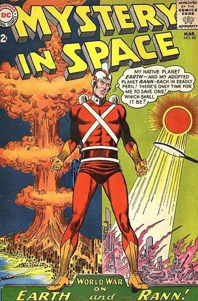 Cover of Mystery in Space