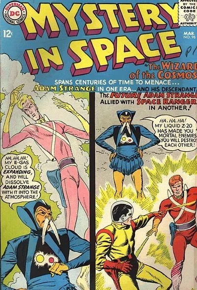 Cover of Mystery in Space