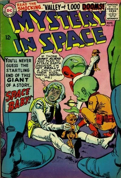 Cover of Mystery in Space