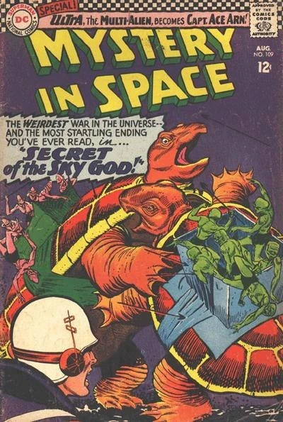 Cover of Mystery in Space
