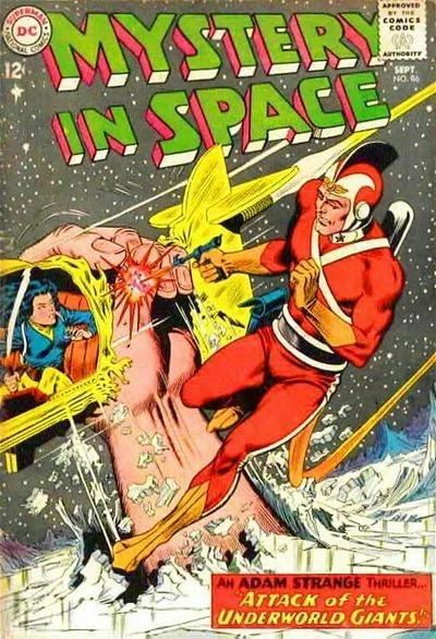 Cover of Mystery in Space